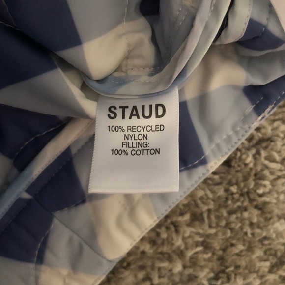 ✨SALE✨ EUC STAUD Pinot Mini Skirt - Blue Ombre Gingham - Picture 8 of 8